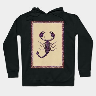 Purple Scorpion Hoodie
